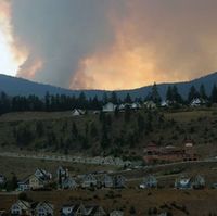 La casa forest fire
