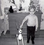 Charles with bambi 1966-67 b