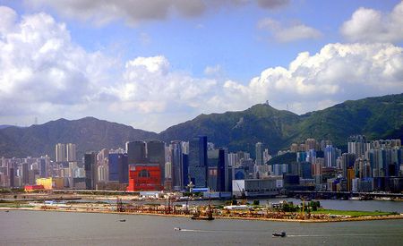 Hk old airport runway
