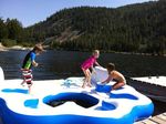 Carys on float - jul 2012
